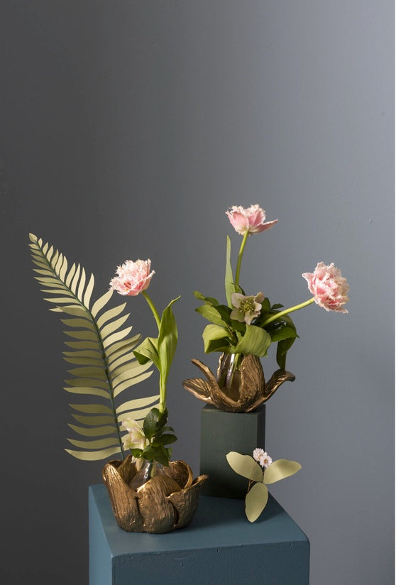 Budding Flower Sculpture