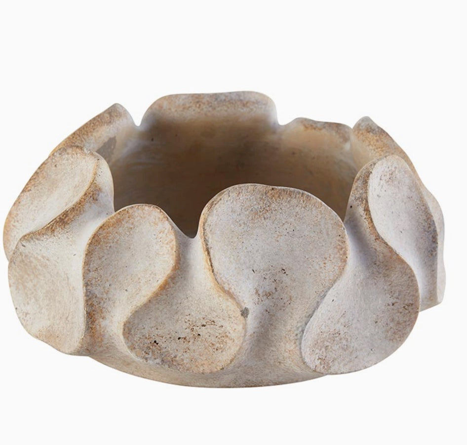 Petal Cement Pot