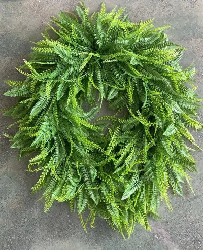 Bead Grass Wreath | 26” UV Resistant