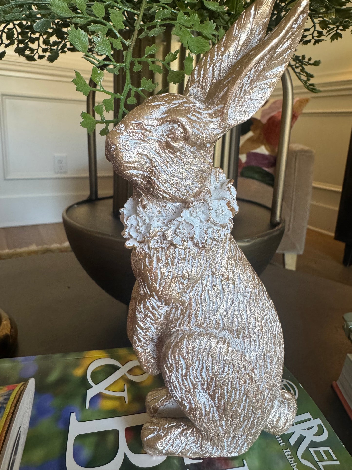 Gold Easter Bunnies