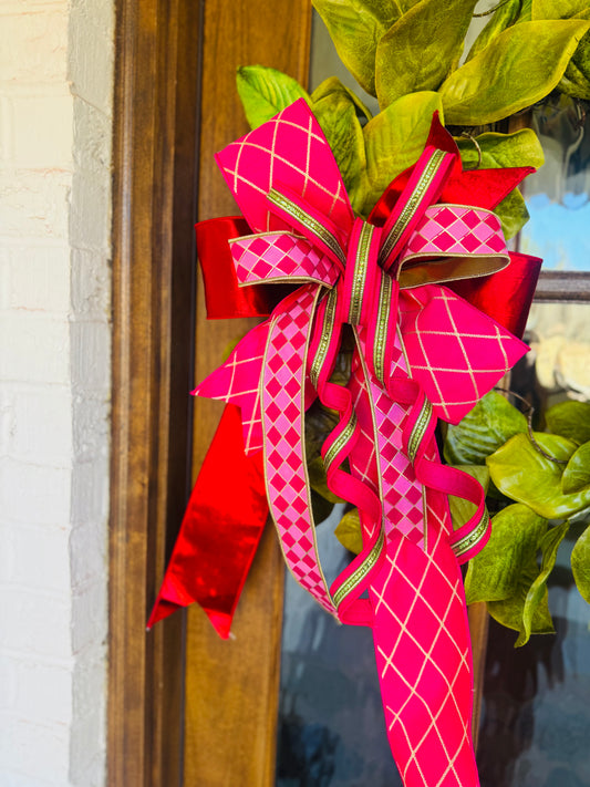 Blushing Valentine Bow