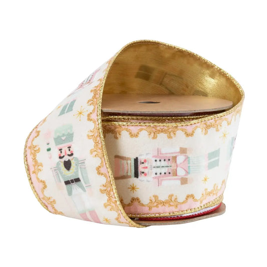 Pink Nutcracker Wired Velvet | 2.5