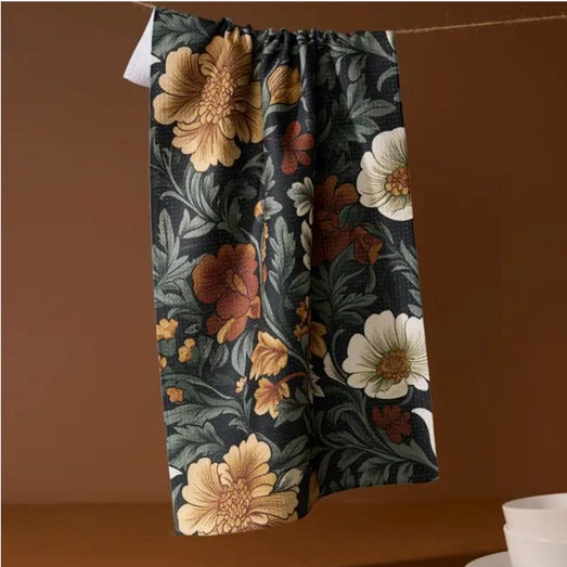Classic Floral Tea Towel