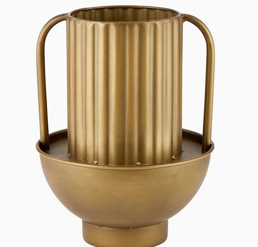 Gold Metal 2-Handle Pot