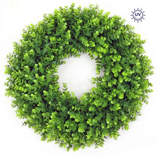 Eucalyptus Wreath | 24” UV Resistant