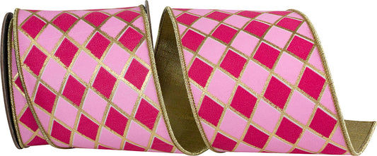 Hot Pink Diamond Elite Metallic Outline Deluxe Wired | 4"