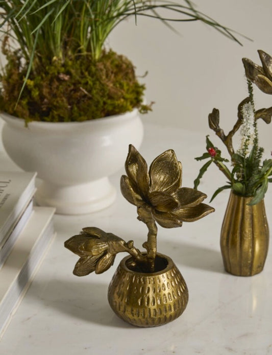 Butterfly Magnolia Sculpture - short