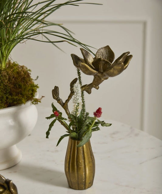 Butterfly Magnolia Sculpture - tall