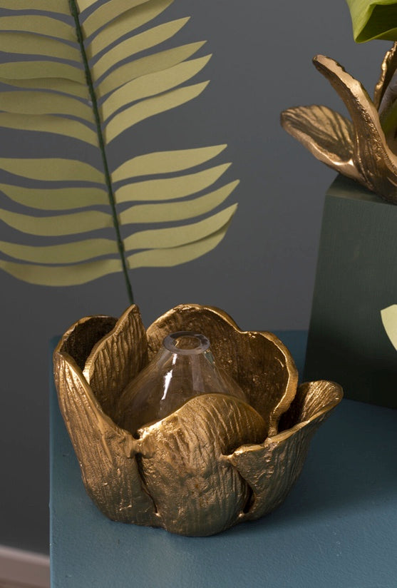 Budding Flower Sculpture