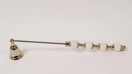 Gold Beaded Candle Snuffer